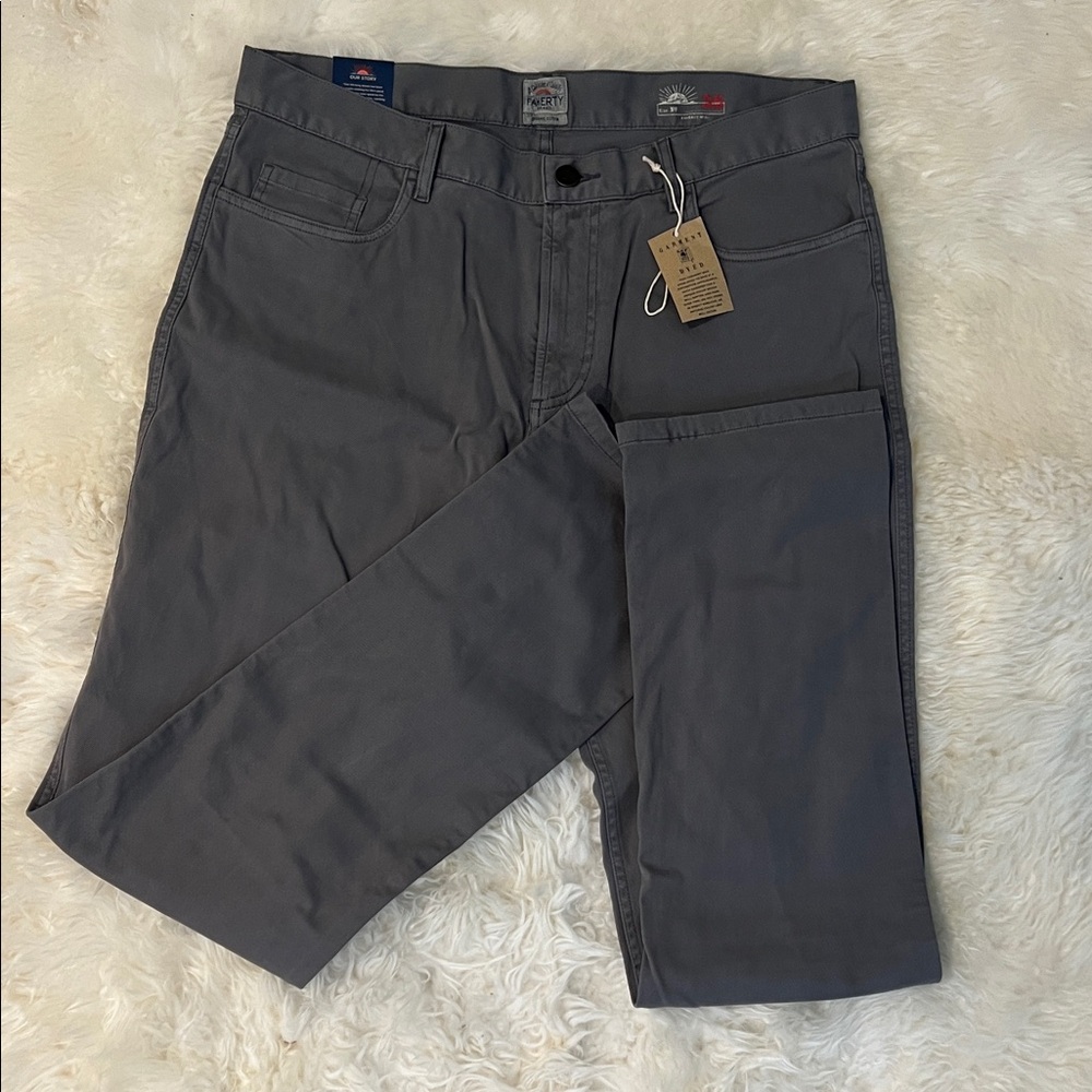 Faherty Comfort Twill 5 pocket pants